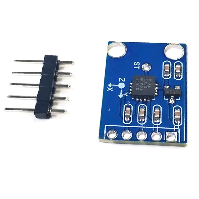 1pcs adxl335 three axis accelerometer tilt angle module alternative mma7260 gy 61 free global shipping