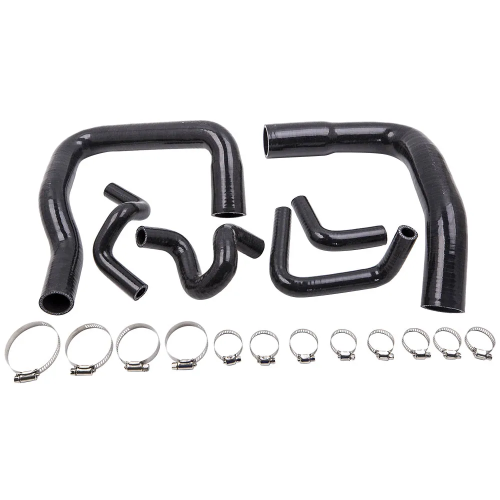 

6 Pcs Silicone Radiator Pipe Hose Kit For Mustang GT LX Cobra 5.0 1986 - 1993
