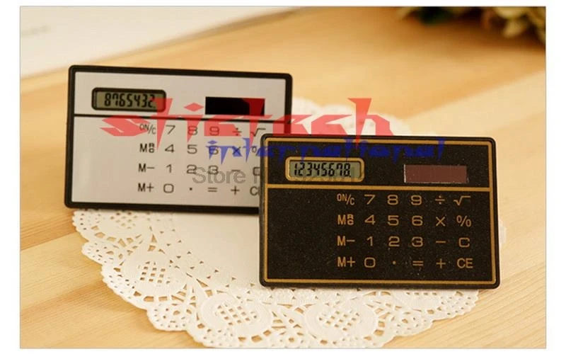 Маленький калькулятор с солнечной батареей маленький 2000 шт.|mini calculator|small calculatorcredit