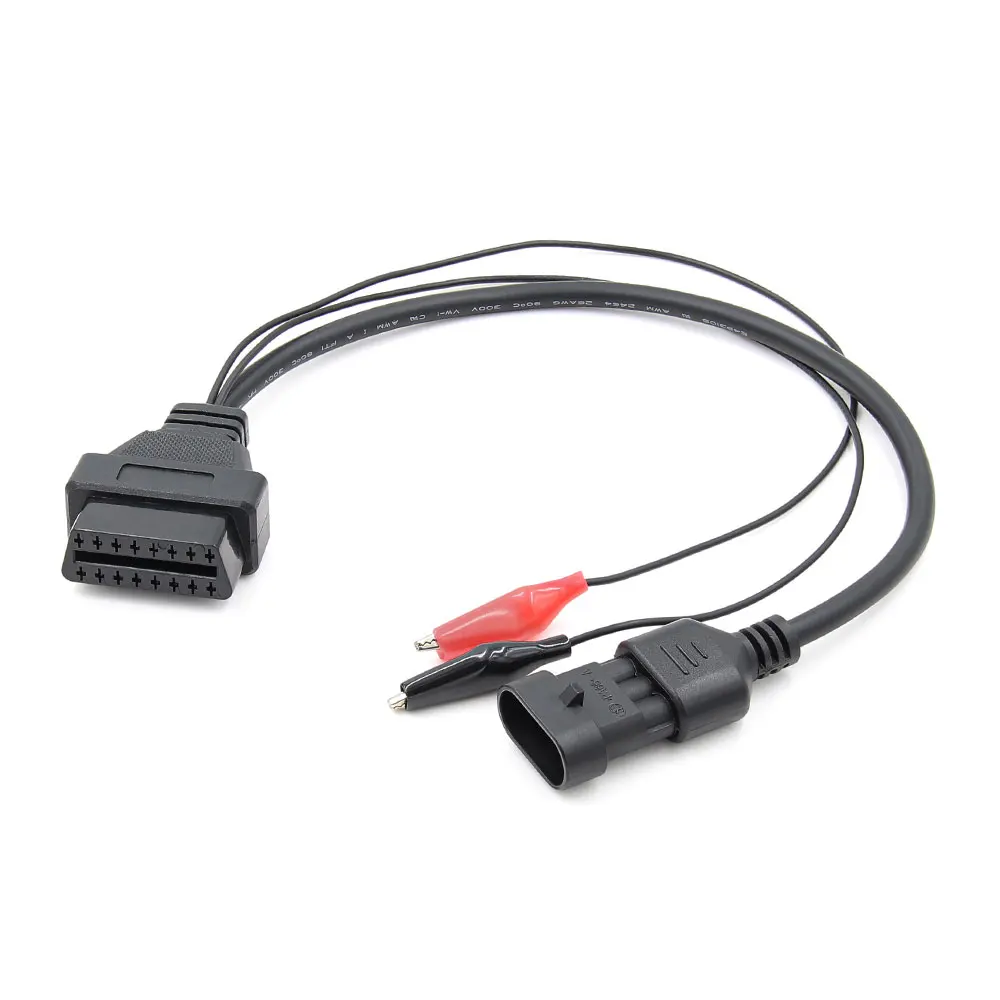 Новинка для Fiat 3 Pin Alfa Lancia к 16-контактному OBDII OBD2 obd-II разъем адаптер автомобильный