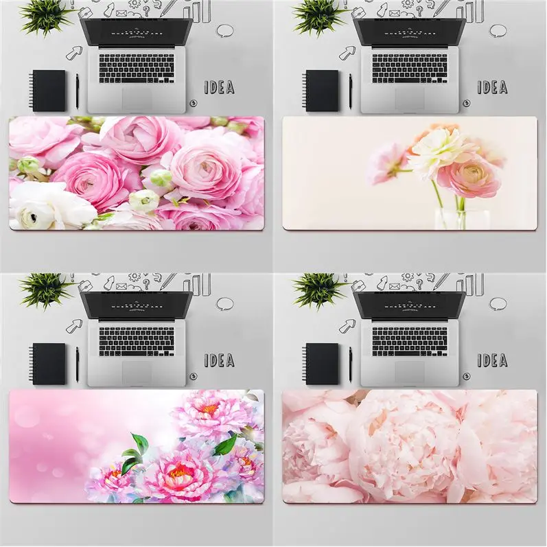 

FHNBLJ высокое качество пион красивый цветок для ноутбука игровая мышь коврик для мыши Бесплатная доставка большой коврик для мыши Коврик для ...