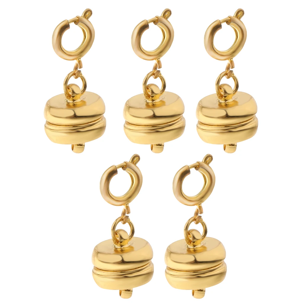 5 шт. магнитные застежки для ювелирных изделий 10 мм магнитный удлинитель колье и