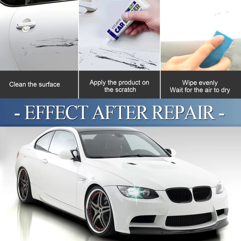 

20ml Car Scratch Removal Kit Car Scratch Remover Compound Repair Polishing Care Wax Universal Car Wash