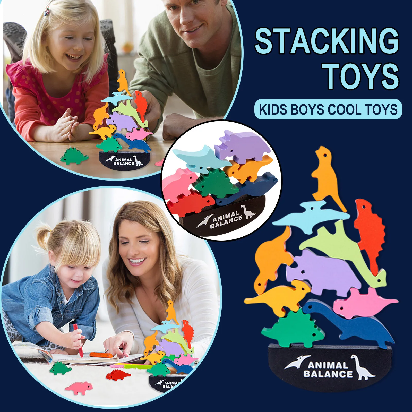 

Детский Деревянный конструктор # G, игрушка для раннего развития, для детей 3-7 лет