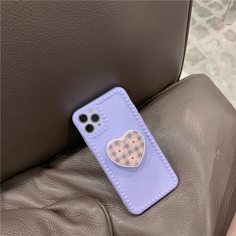 Новый корейский популярный 3D складной чехол со смайликом love smiley для iphone 12min 11 pro max