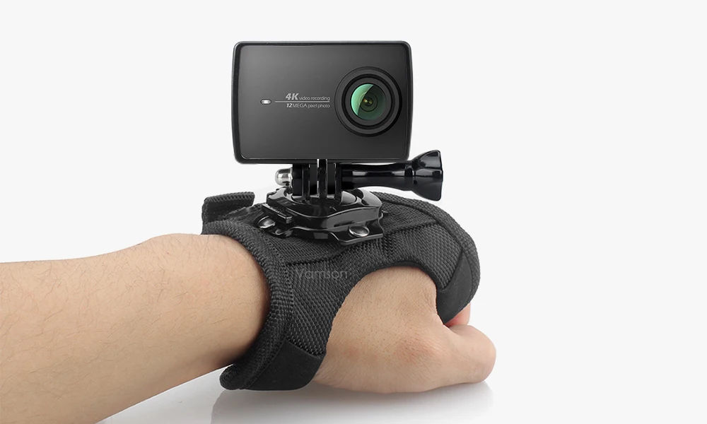 Vamson Аксессуары Корпус Боковое крепление защитная рамка чехол для Xiaomi YI 4K для YI Lite камера 2 с креплением база и винт VP645