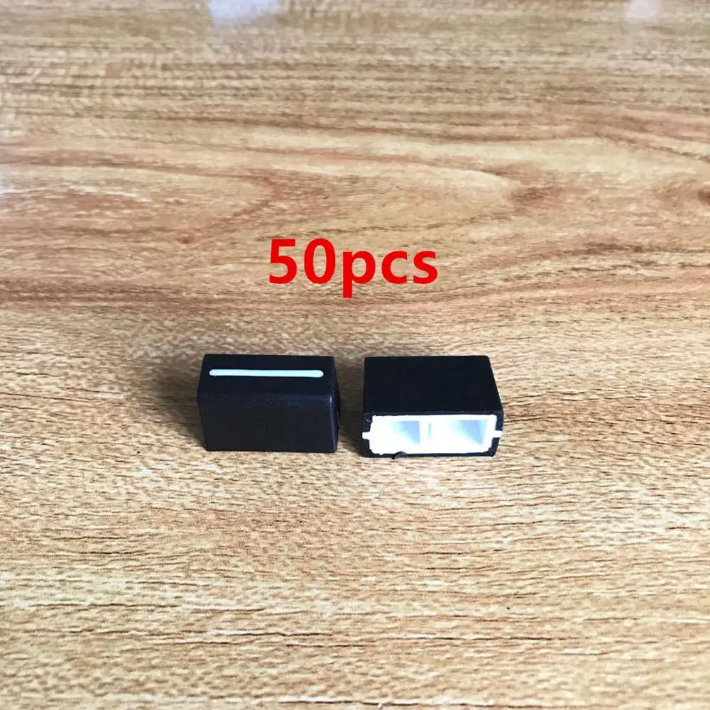 50 шт. вертикальные ручки потенциометра колпачки Ручка регулятора уровня мягкая