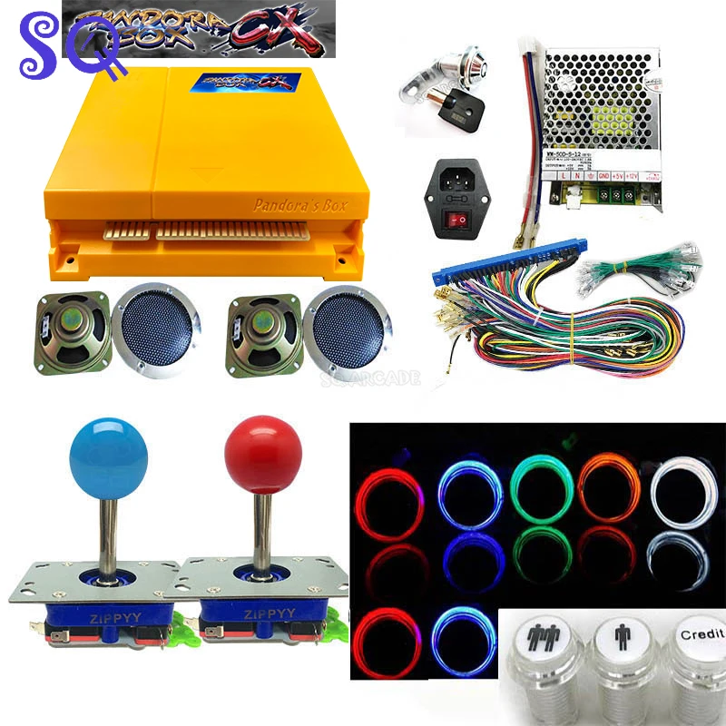 Ящик Пандоры CX 2800 в 1 Аркада доска для игры jamma HDMI VGA DIY Аркады ktis с джойстиком