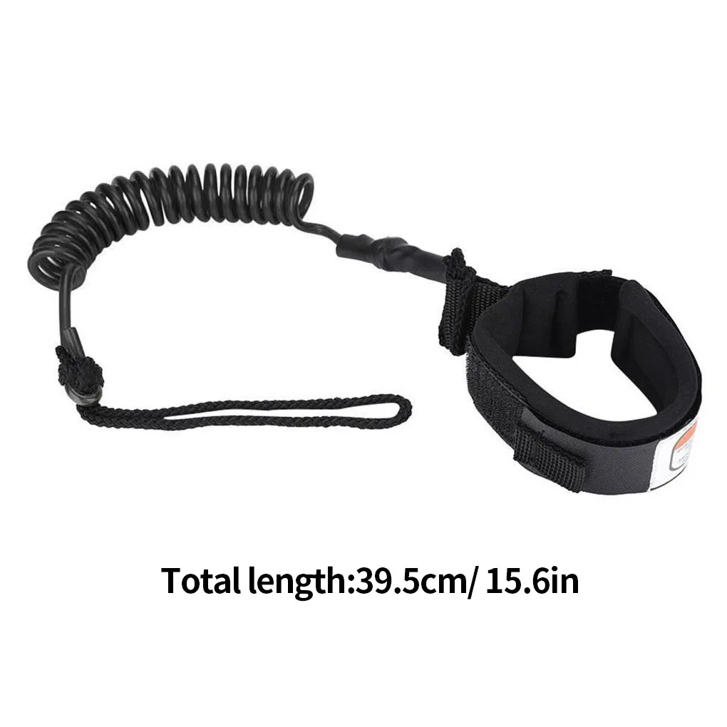 Весельная веревка для Каяка спиральный пружинный поводок шнур ног на доске