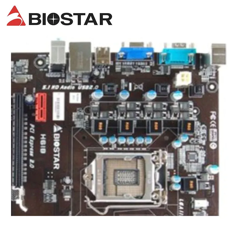 Материнская плата H61 H81 B250 ETH BTC PRO 6GPU 6PCIE для BIOSTAR H61B LGA 1155 i7 i5 i3 DDR3 PCI-E 3 0 | Компьютеры и
