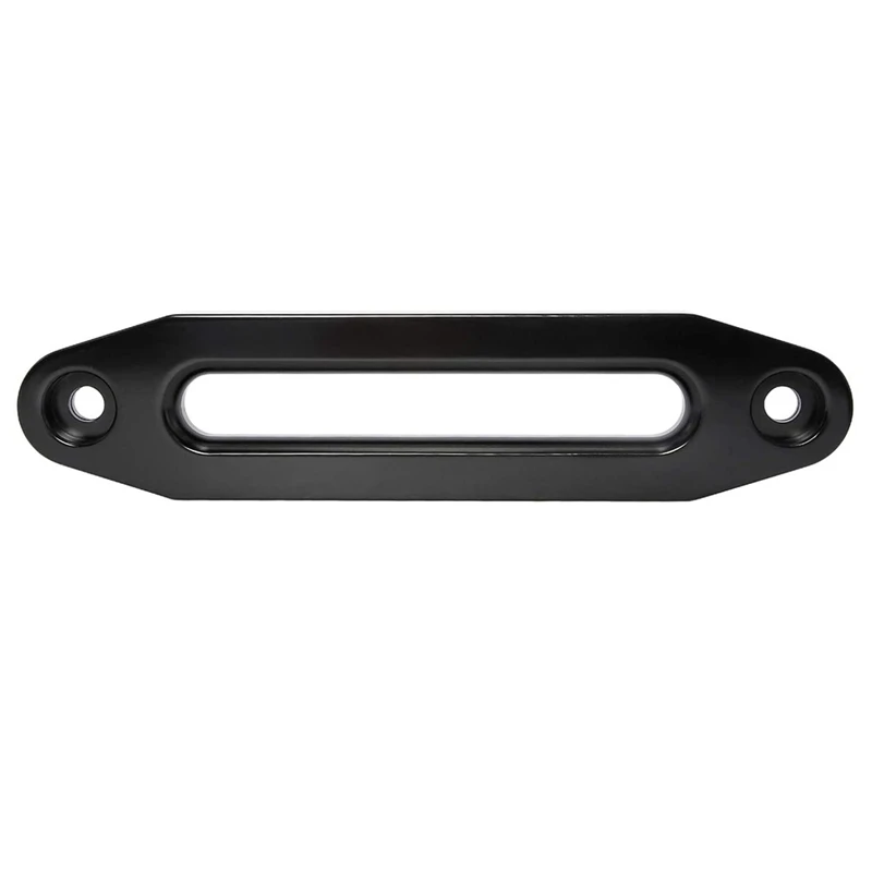 

10 Inch 254mm 8000-15000 LBs Universal Chrome Billet Aluminum Hawse Fairlead Synthetic Mount Winch Rope for SUV ATV UTV