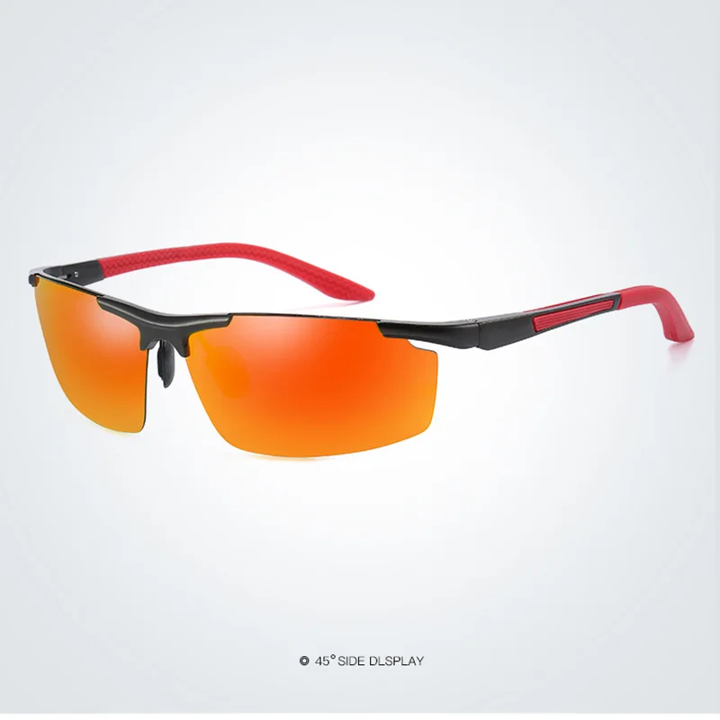 Мужские солнцезащитные очки с поляризацией в алюминиево-магниевой оправе |