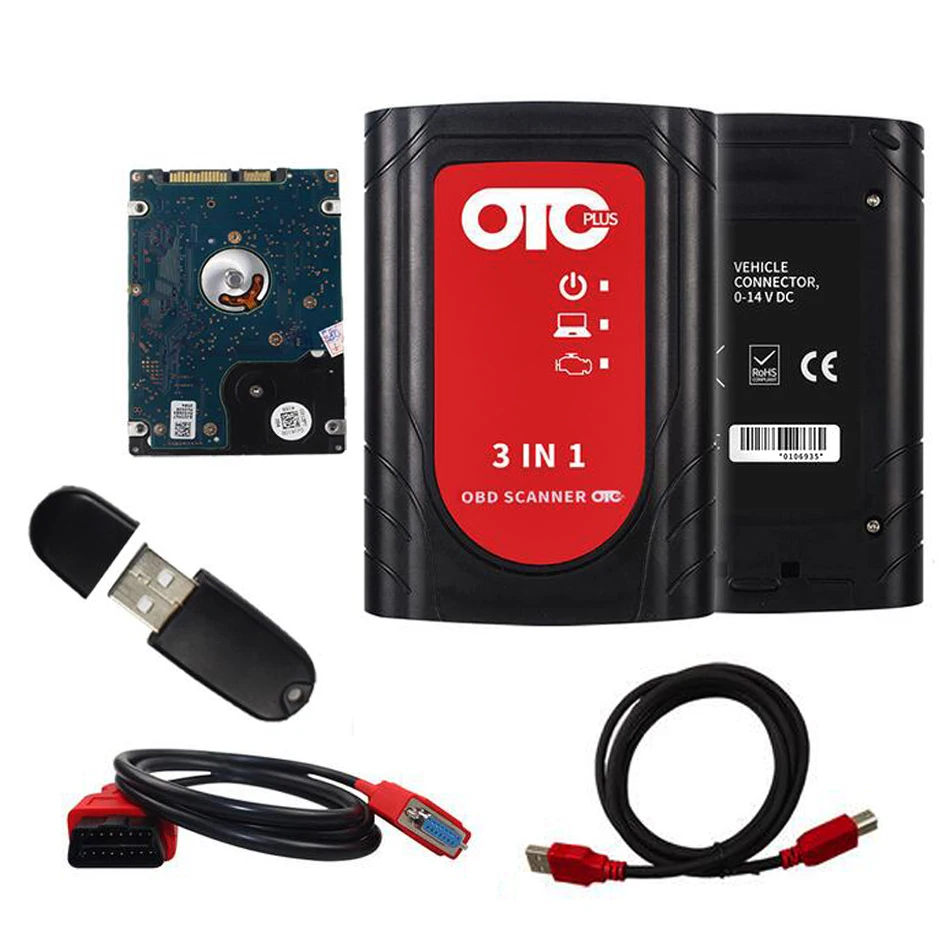 OTC Plus 3 в 1 V14.10.028 GTS TIS сканер автомобильный диагностический инструмент|toyota it3|global