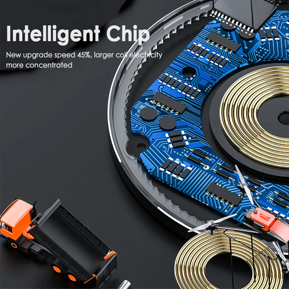 Беспроводное зарядное устройство 30 Вт для Ulefone power 5 5s Armor X 6 6E Qi чехол быстрой