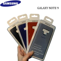 100 original samsung galaxy note 9 sm n960f n960n for alcantara case cover leather luxury premium case anti fall ef xn960