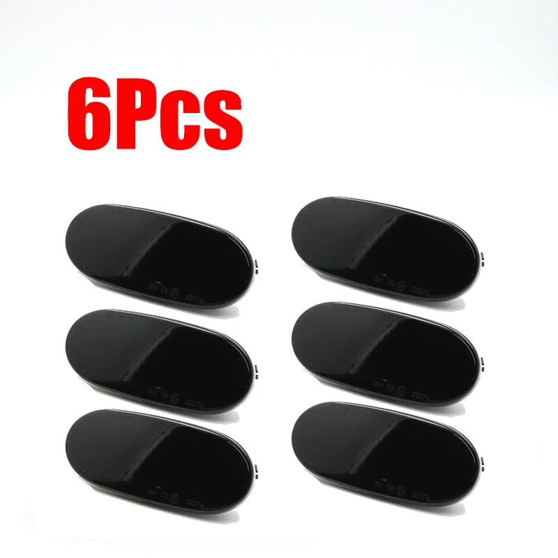 

2/6X Янтарный светодиодный, боковой, габаритный фонарь повторитель индикатор поворота панель лампа для Benz Sprinter W906