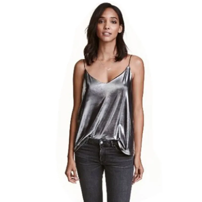 Сексуальный летний топ с металлическим верхом 2020 клубный пляжный бюстгальтер