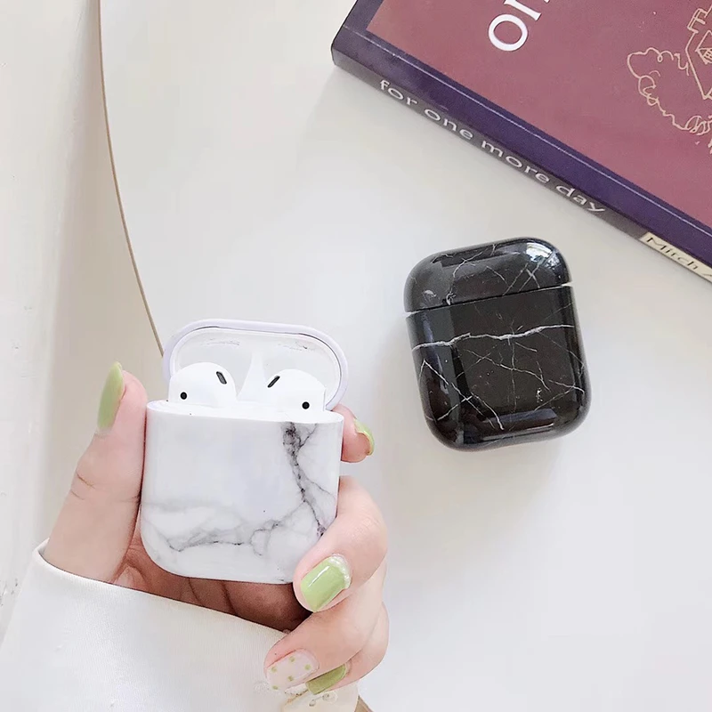 Чехол для Apple AirPods 1 2 роскошный глянцевый чехол наушников | Электроника