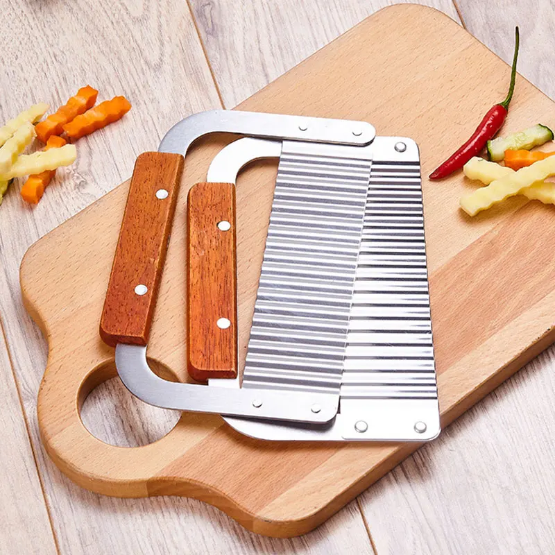 Crinkle резцы Нержавеющая сталь волна машина для нарезки картофеля Режущий