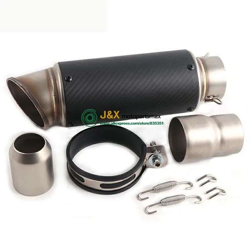 61 мм 51 внутренний универсальный глушитель для мотоцикла глушители выхлопная