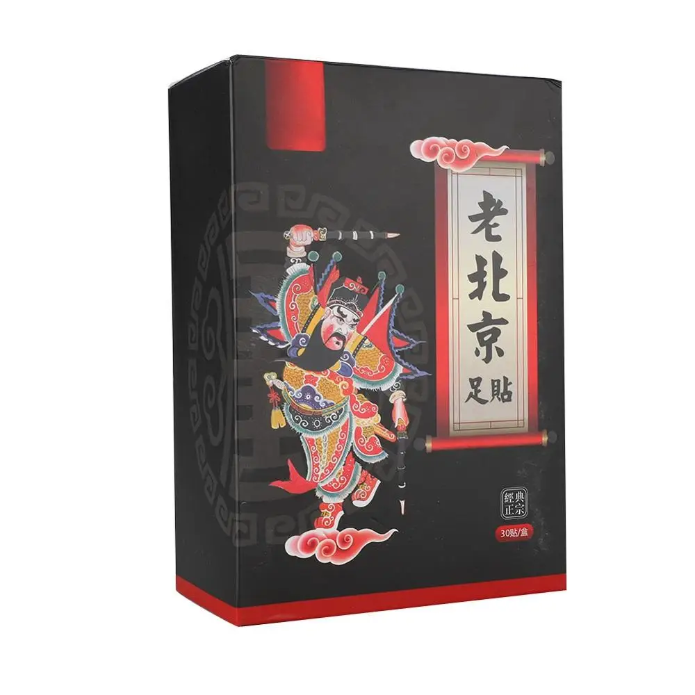 

30Pcs Chineses Herbal Medicine Moxibustion Bamboo Vinegar Foots Paste Excretion Toxins Improves Sleep Dehumidification Deep Care