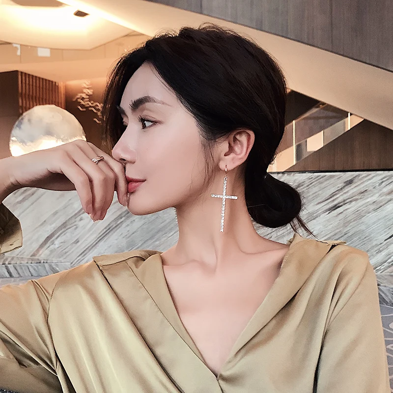 Женские серьги-подвески с искусственным жемчугом Zoeber висячие серьги в стиле панк