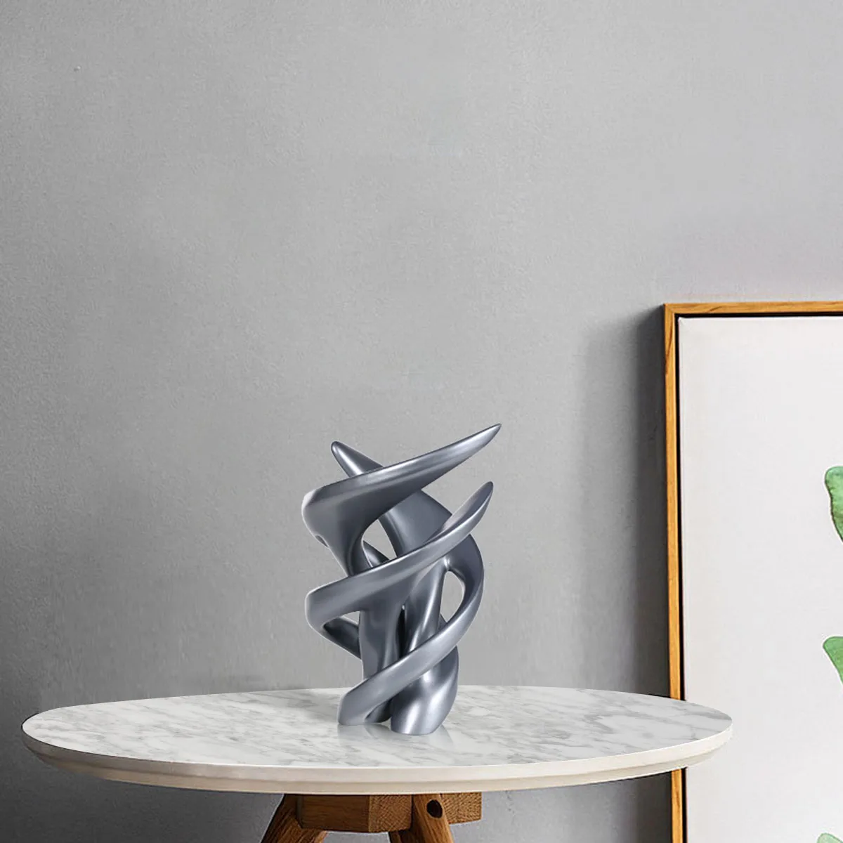 Новая скульптура в стиле современного искусства жизнь танцующих элегантных