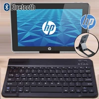 bluetooth keyboard portable wireless keyboard for hp slate 10 hd tablet rechargeable keyboard for android ios windows