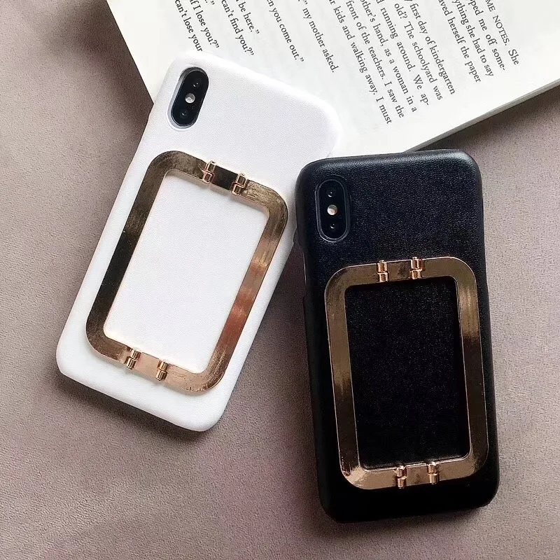 Новый Популярный Золотой металлический ремешок для телефона кожаный роскошный