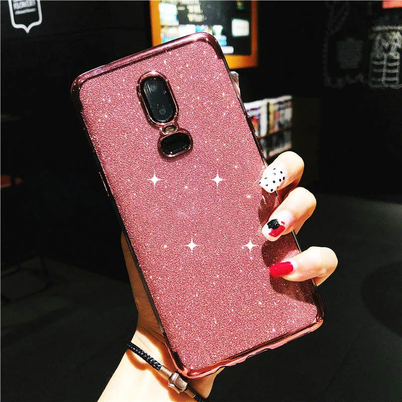 KQJYS роскошный блестящий чехол для телефона OnePlus 5T чехлы обложки мобильного Oneplus 6 6T