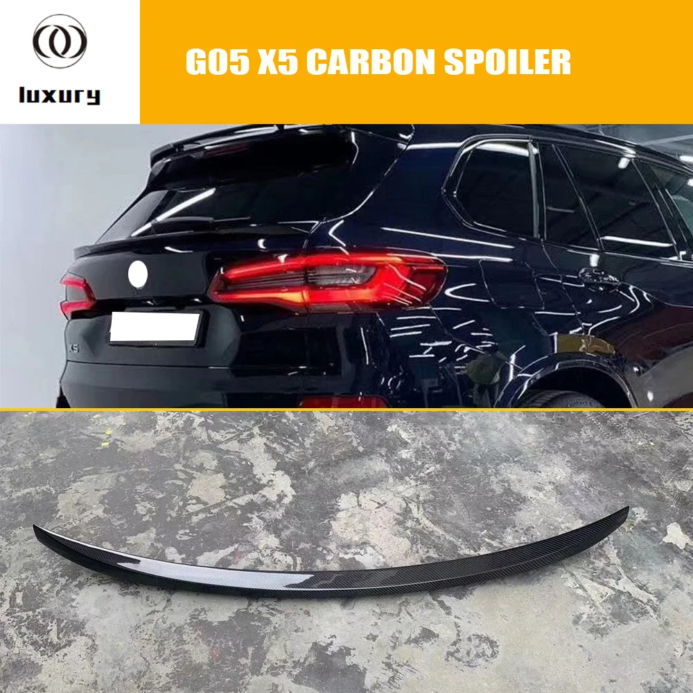 G0 X5 штатив из углеродного волокна для BMW G05 2019 UP Auto Racing Car Styling Tail Boot Lip Wing|Спойлеры и