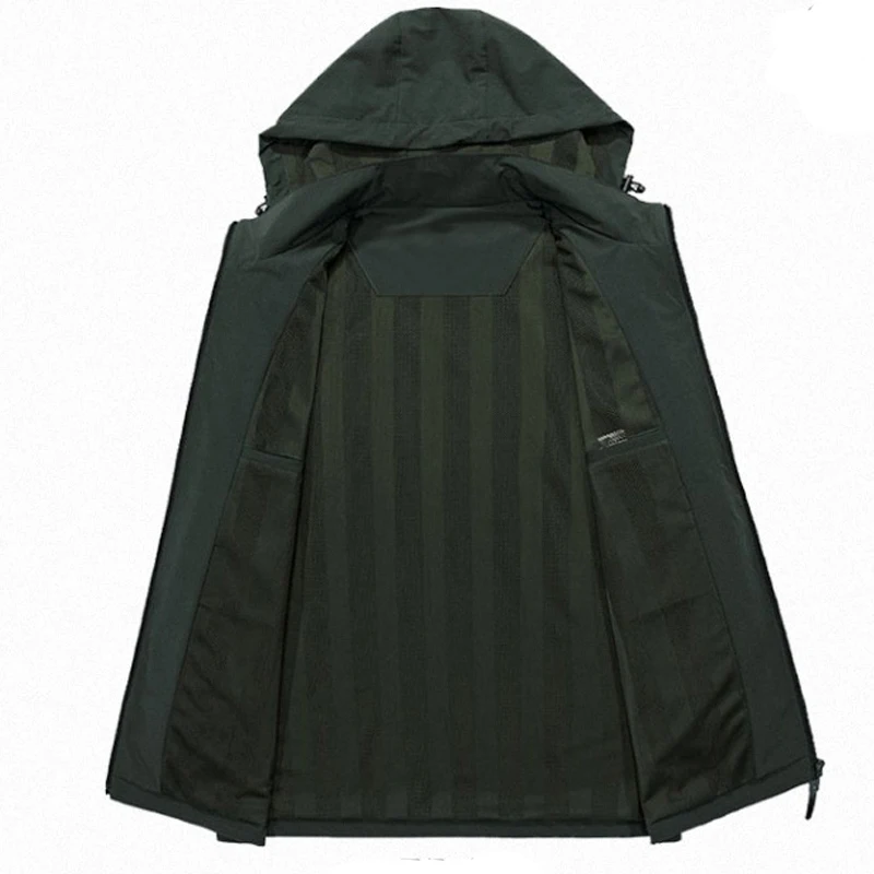 Новинка 2020 мягкая устойчивая к ударам куртка мужская с капюшоном Скрытая