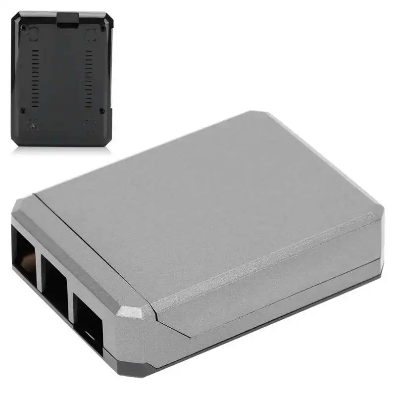 

Aluminum Alloy Cooling Case Fast Heat Dissipation Aluminum Alloy Case Small Size Durable Portable Simple for Desktop Computer