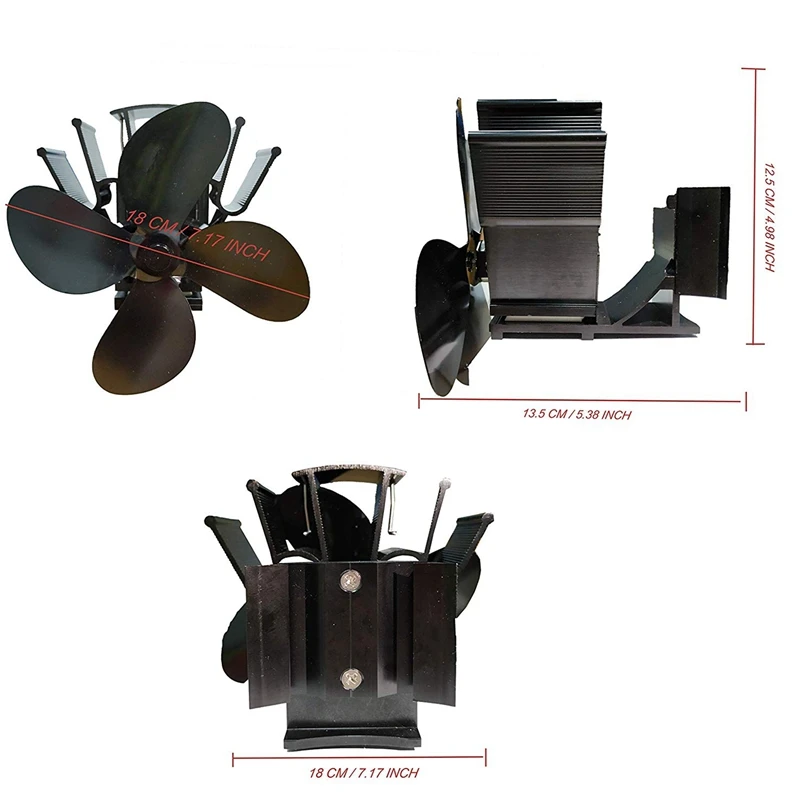 

4 Stop the Electric Oven Fan Stove Fan Fan on the Chimney