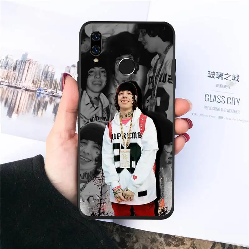 

lil xan American rapper Phone Case For Huawei honor Mate P 10 20 30 40 Pro 10i 9 10 20 8 x Lite Luxury brand shell funda coque