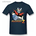 Футболка Mazinger Z с аниме принтом, модная футболка Rashguard для мужчин и женщин, Высококачественная хлопковая летняя футболка с коротким рукавом, футболка, топ в подарок