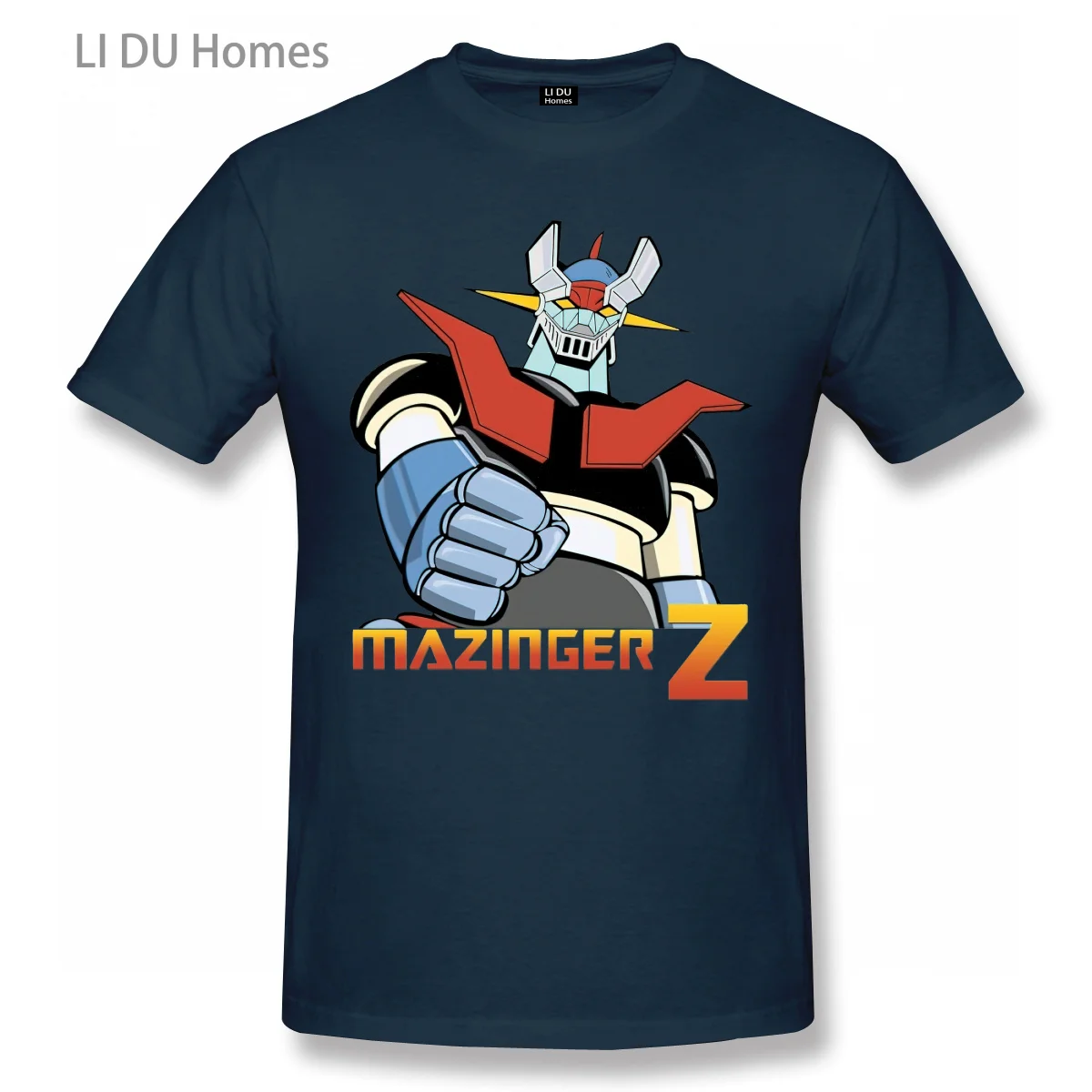 Футболка Mazinger Z с аниме принтом для мужчин и женщин Модная хлопковая рубашка