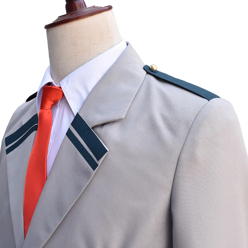 Women's Short Skirt Suit Men's Trouser Anime My Hero Academia Cosplay Student Uniform Academy Costume | Тематическая одежда