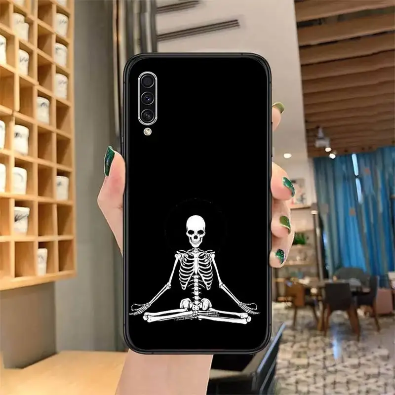 

Funny skull cool design Phone Case for samsung galaxy a 51 52 71 50 12 72 21s 70 40 20e 31 30s 32 5G soft silicone coque