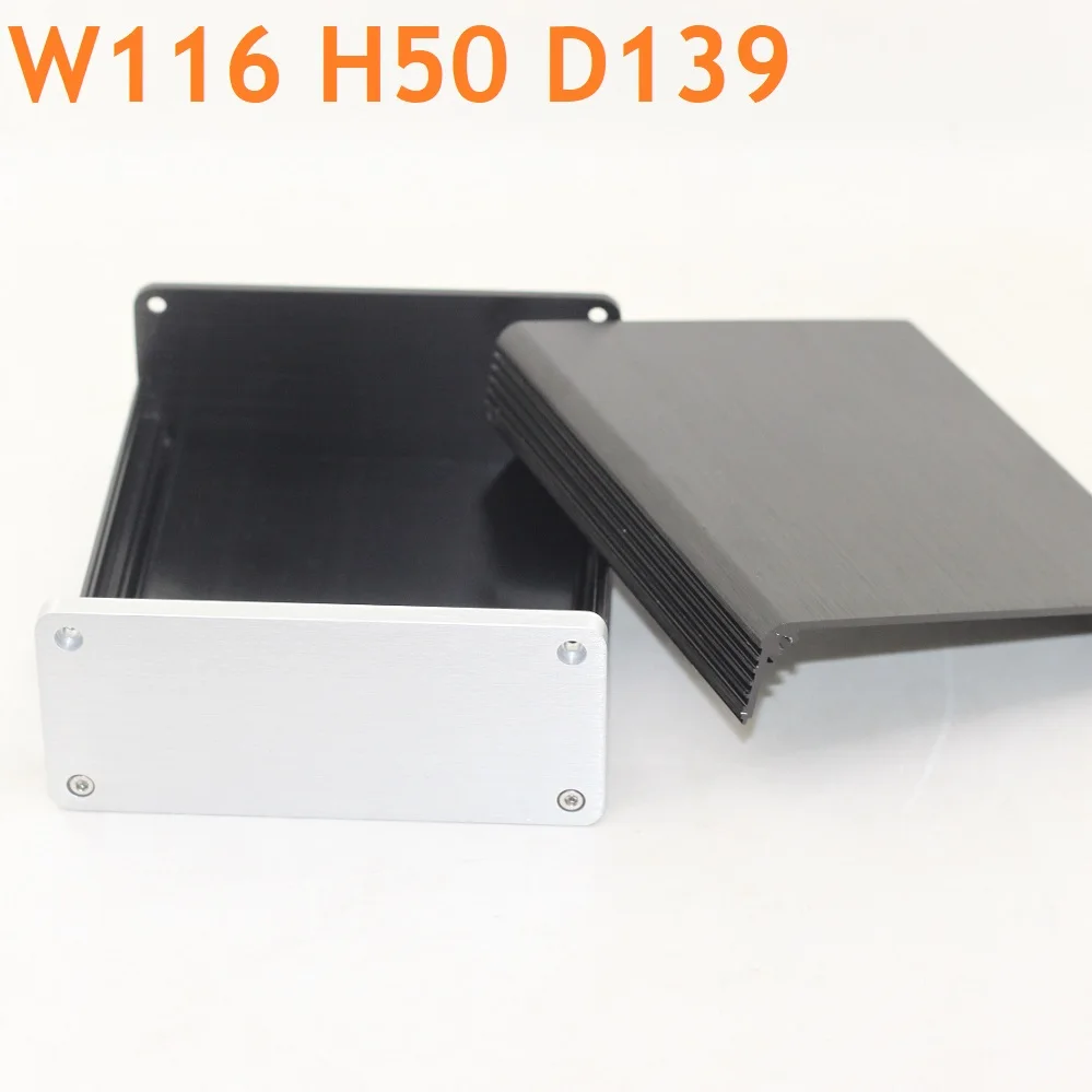 

Корпус усилителя мощности из алюминия для самостоятельной сборки PSU, внешний кожух, DAC декодер, корпус усилителя, коробка для наушников, ауди...