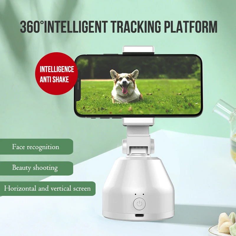 Вращение на 360 ° умный гиростабилизатор с искусственным интеллектом камера-робот