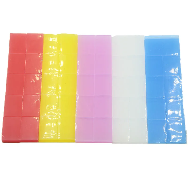 

New Diamond Painting Cross Stitch Embroidery Mosaic Accessories DIY Tools 2x2cm Pink Blue Yellow White Wax Clay Glue