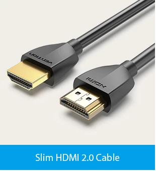 Vention HDMI сплиттер 1x2 4k 3D сплиттер HDMI переключатель адаптер 1 в 2 выход с питанием металлический тип для Xbox усилитель HDCP