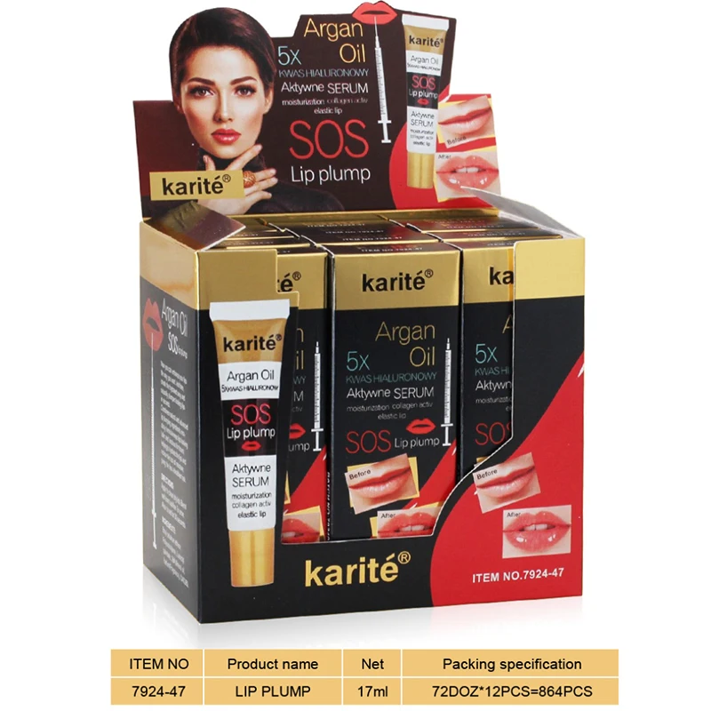 

Professional Lip Plumper Gloss Moisturizing Full Lips Smooth Exfoliating Balm Care Labial Enhancer Anti Aging Wrinkle Lip Care