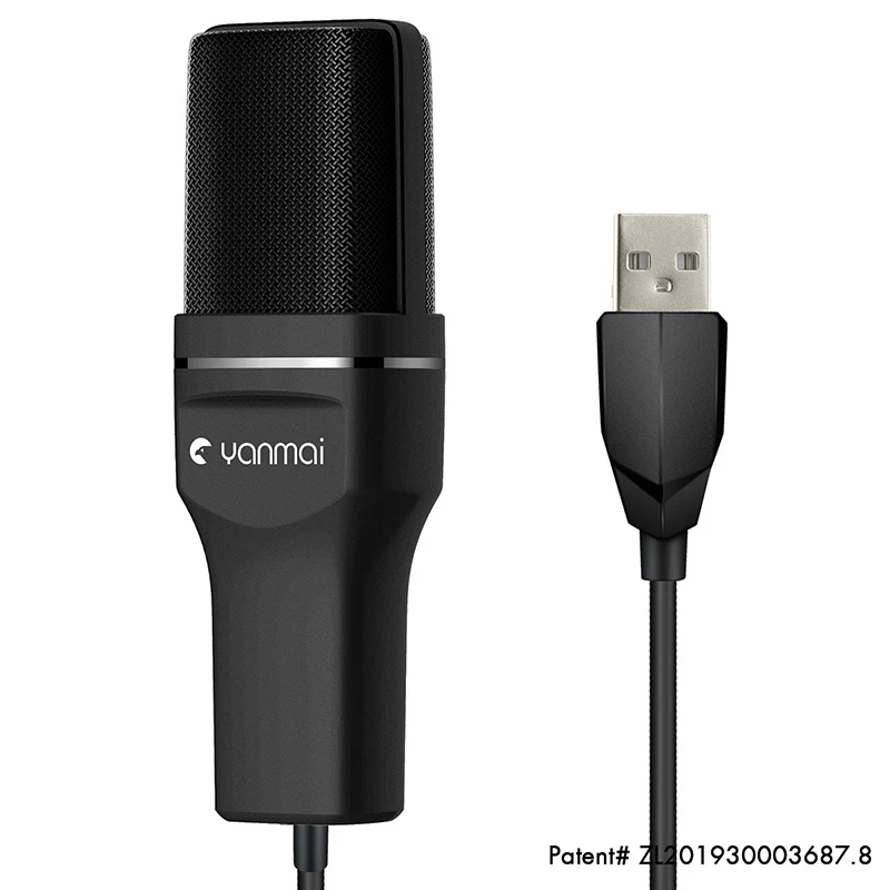 Конденсаторный микрофон студийный USB-микрофон для потоковой трансляции записи