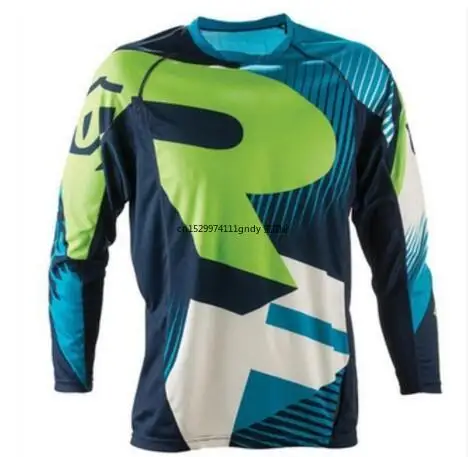 

Men's Downhill Jerseys RACE FACE Mountain Bike MTB Shirts Offroad DH Motorcycle Jersey Motocross Sportwear BMX