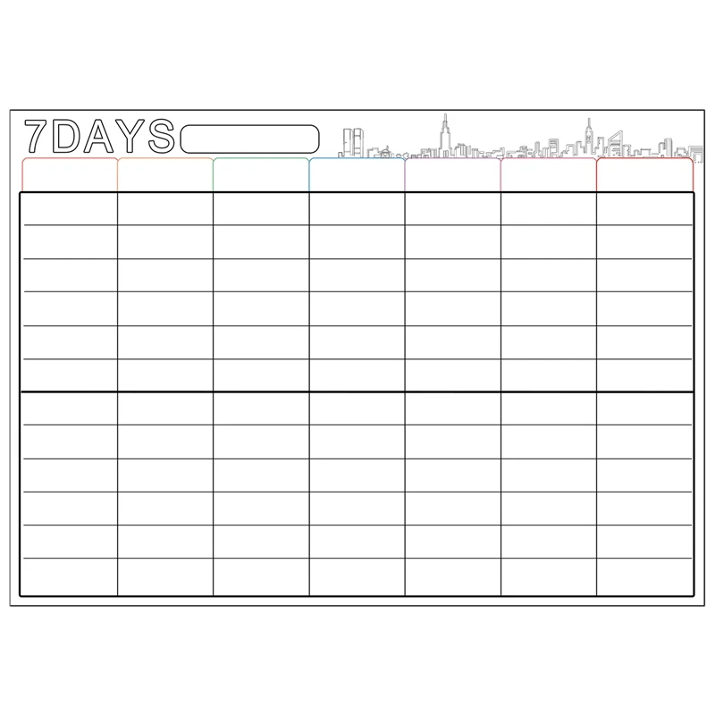 Детская Магнитная Планерная доска для холодильника А3 магнитная семья