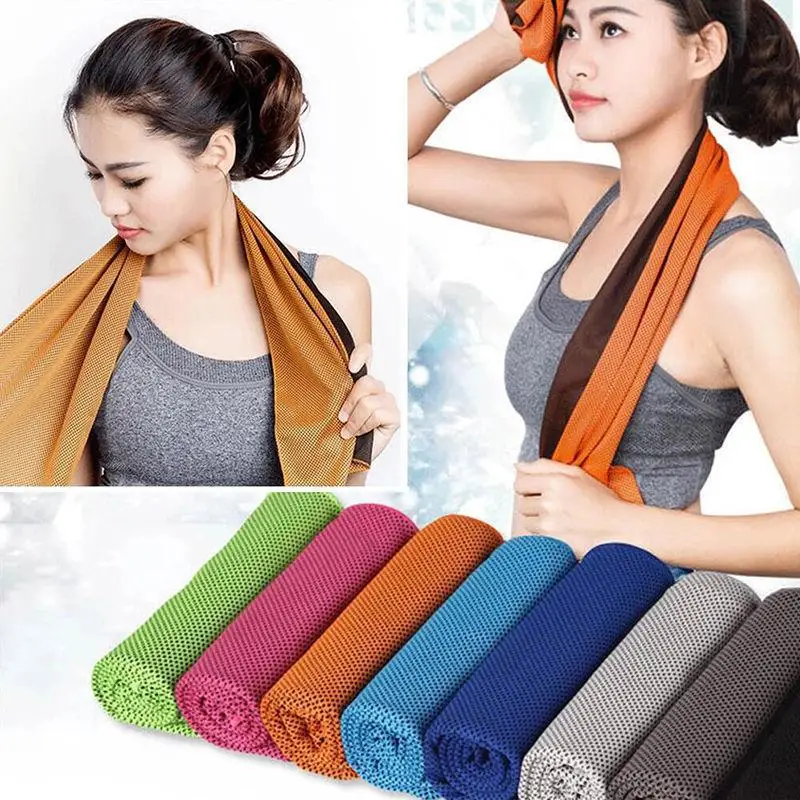 

Quick-Drying Swimming Towel Yoga Towel Multifunction Cooling Towel Cold Towel Headband For Neck Outdoor Sports Athletes