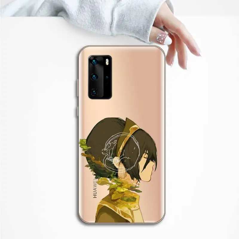 

Avatar The Last Airbender japan anime Phone Case Transparent for Huawei P honor 8 10i 20 30 40 smart 2019