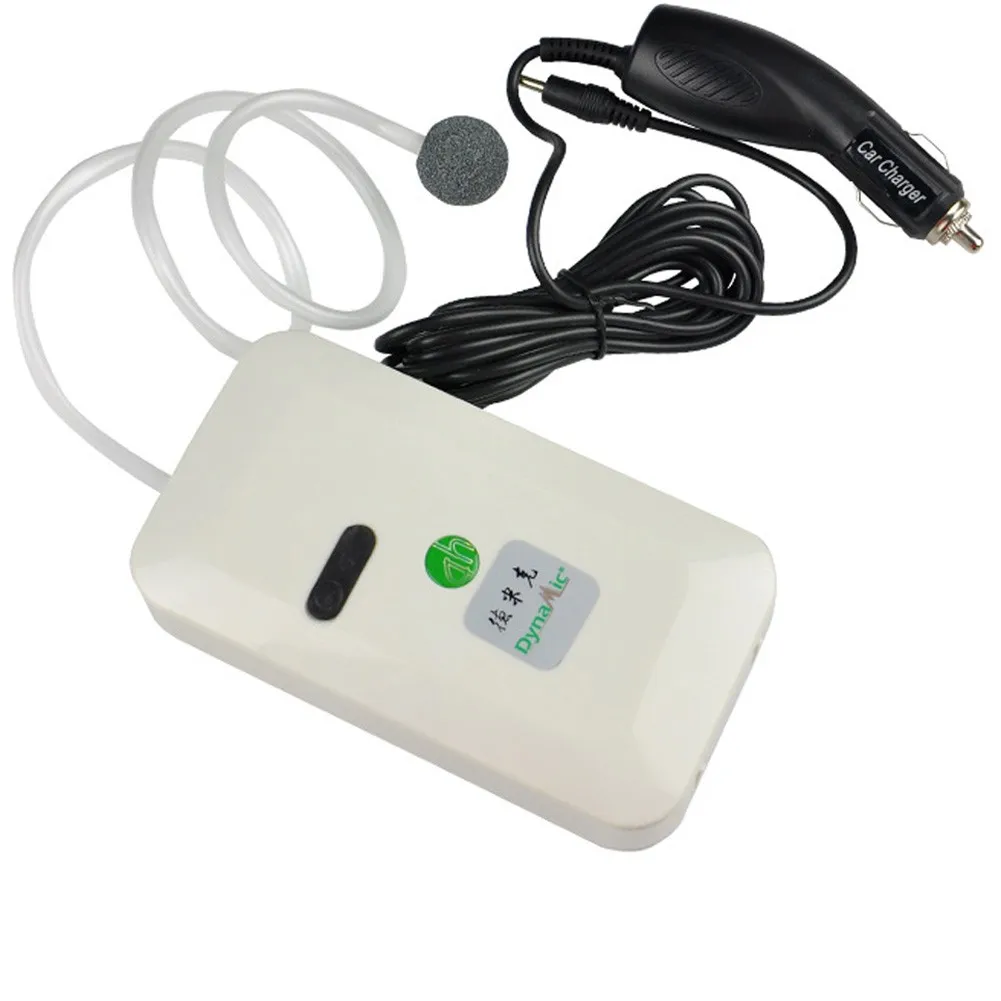

Portable Car Charger Air Pump Fishing Aerator Oxygenated Live Baits Aquarium Sand Ball 60cm Pipe 3 Meters Power Cord Pesca Tools